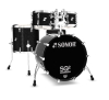 1060649-2 - Sonor SQ2 Black Sparkle 3 Pce Drum Kit, Shell Pack